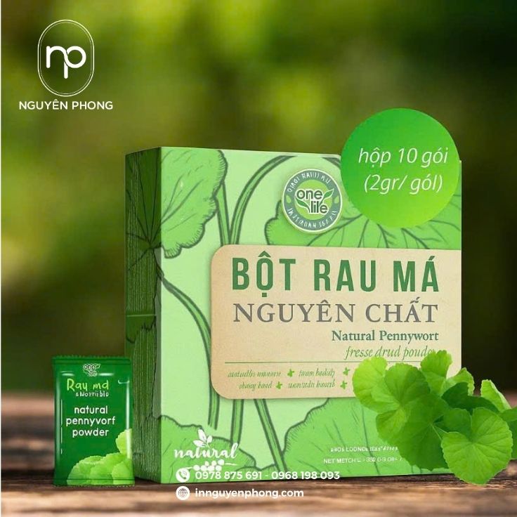Kích thước tiêu chuẩn cho 10 gói
